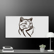 Born to Nap Cat Wall Art Canvas - STYLISHOUR