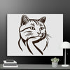 Born to Nap Cat Wall Art Canvas - STYLISHOUR
