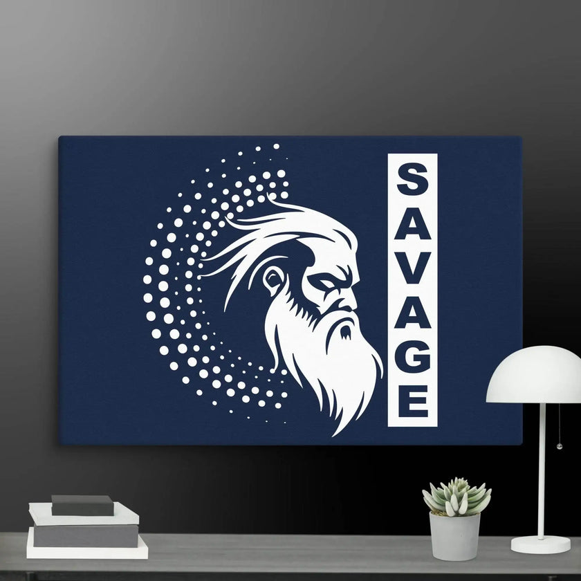 Savage Mode On Wall Art Canvas - STYLISHOUR