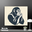 Cool Calm Ape Wall Art Canvas - STYLISHOUR