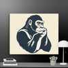 Cool Calm Ape Wall Art Canvas - STYLISHOUR