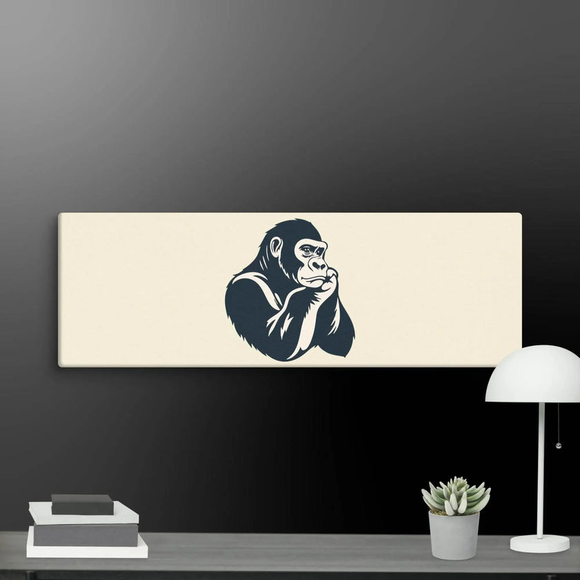 Cool Calm Ape Wall Art Canvas - STYLISHOUR