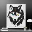 Cool Wolf Wall Art Canvas - STYLISHOUR