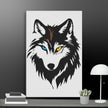 Cool Wolf Wall Art Canvas - STYLISHOUR