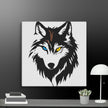Cool Wolf Wall Art Canvas - STYLISHOUR
