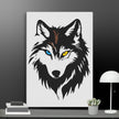 Cool Wolf Wall Art Canvas - STYLISHOUR