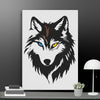 Cool Wolf Wall Art Canvas - STYLISHOUR