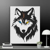Cool Wolf Wall Art Canvas - STYLISHOUR