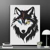 Cool Wolf Wall Art Canvas - STYLISHOUR