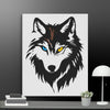 Cool Wolf Wall Art Canvas - STYLISHOUR