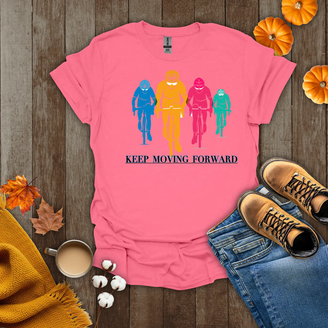 Keep Moving Forward Cycling T-Shirt