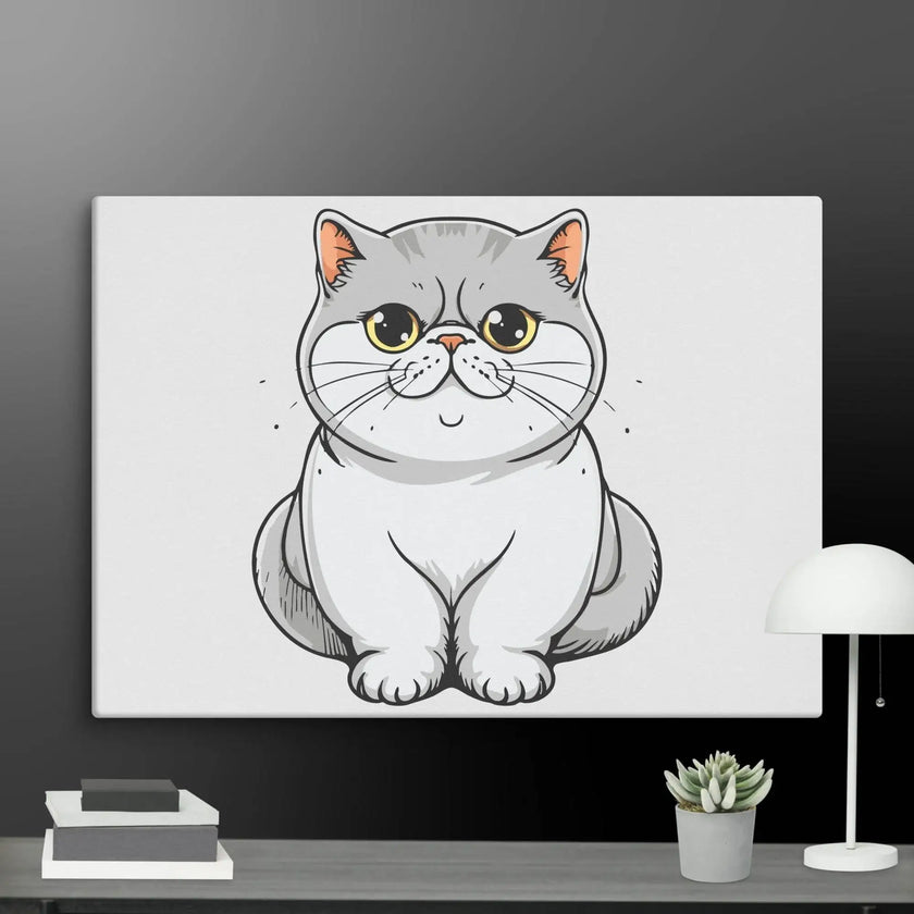 Cute Kitten Wall Art Canvas - STYLISHOUR