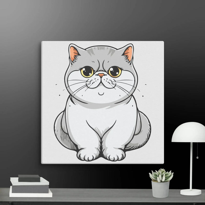 Cute Kitten Wall Art Canvas - STYLISHOUR