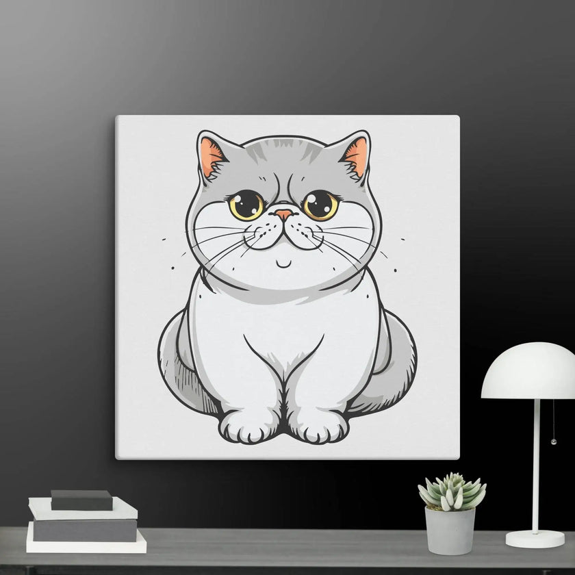 Cute Kitten Wall Art Canvas - STYLISHOUR