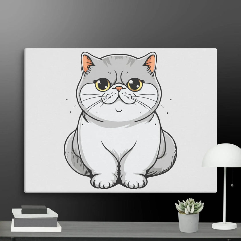 Cute Kitten Wall Art Canvas - STYLISHOUR