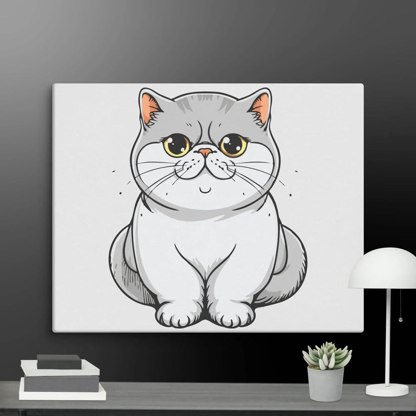 Cute Kitten Wall Art Canvas - STYLISHOUR