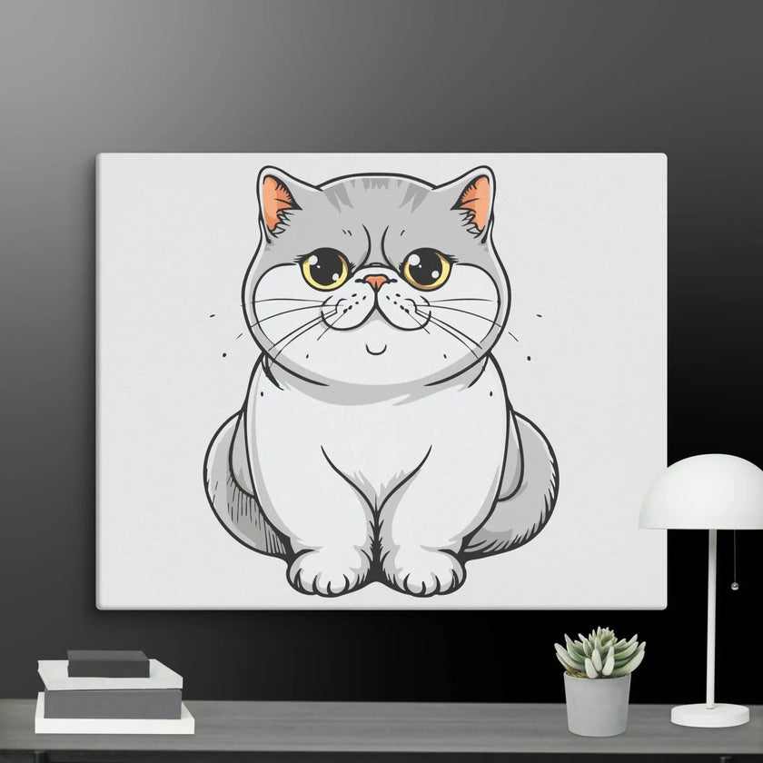 Cute Kitten Wall Art Canvas - STYLISHOUR