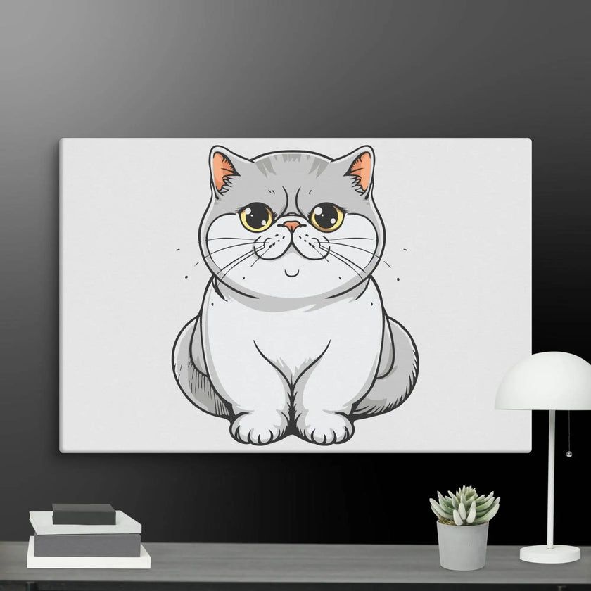 Cute Kitten Wall Art Canvas - STYLISHOUR