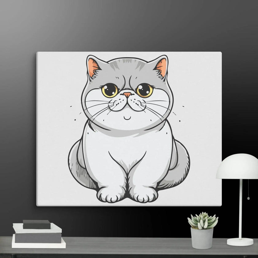 Cute Kitten Wall Art Canvas - STYLISHOUR