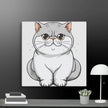 Cute Kitten Wall Art Canvas - STYLISHOUR