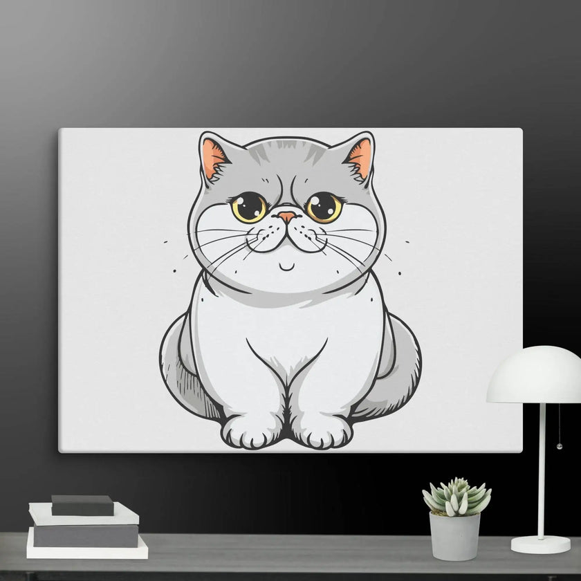 Cute Kitten Wall Art Canvas - STYLISHOUR