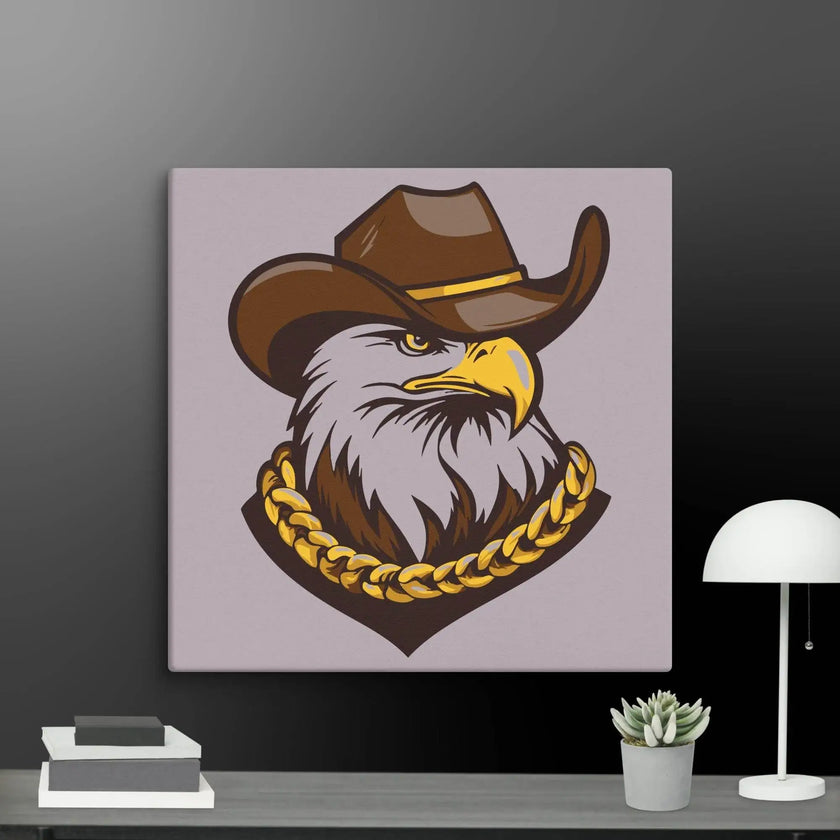 Eagle Boss Wall Art Canvas - STYLISHOUR