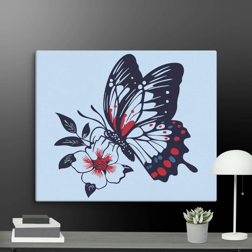 Elegant Butterfly Wall Art Canvas - STYLISHOUR