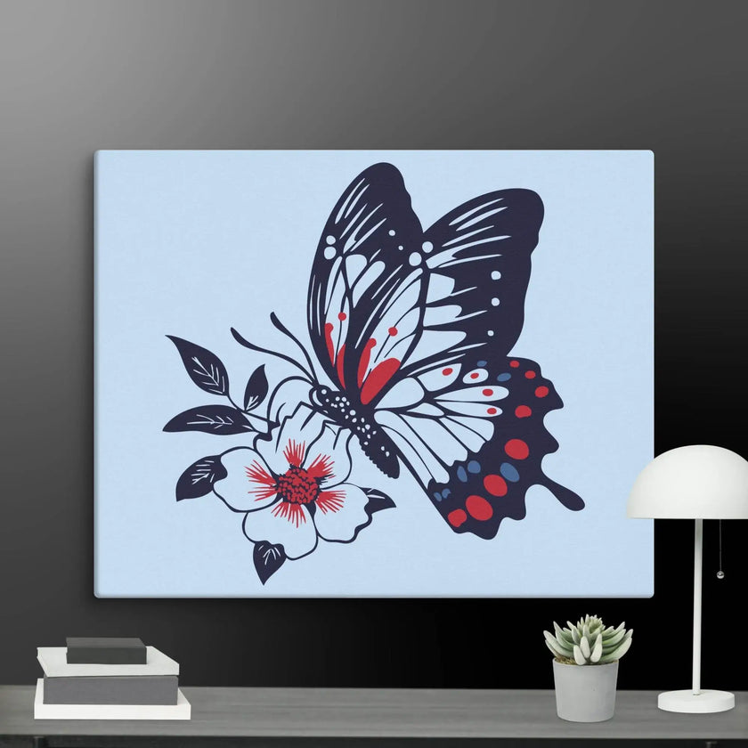Elegant Butterfly Wall Art Canvas - STYLISHOUR