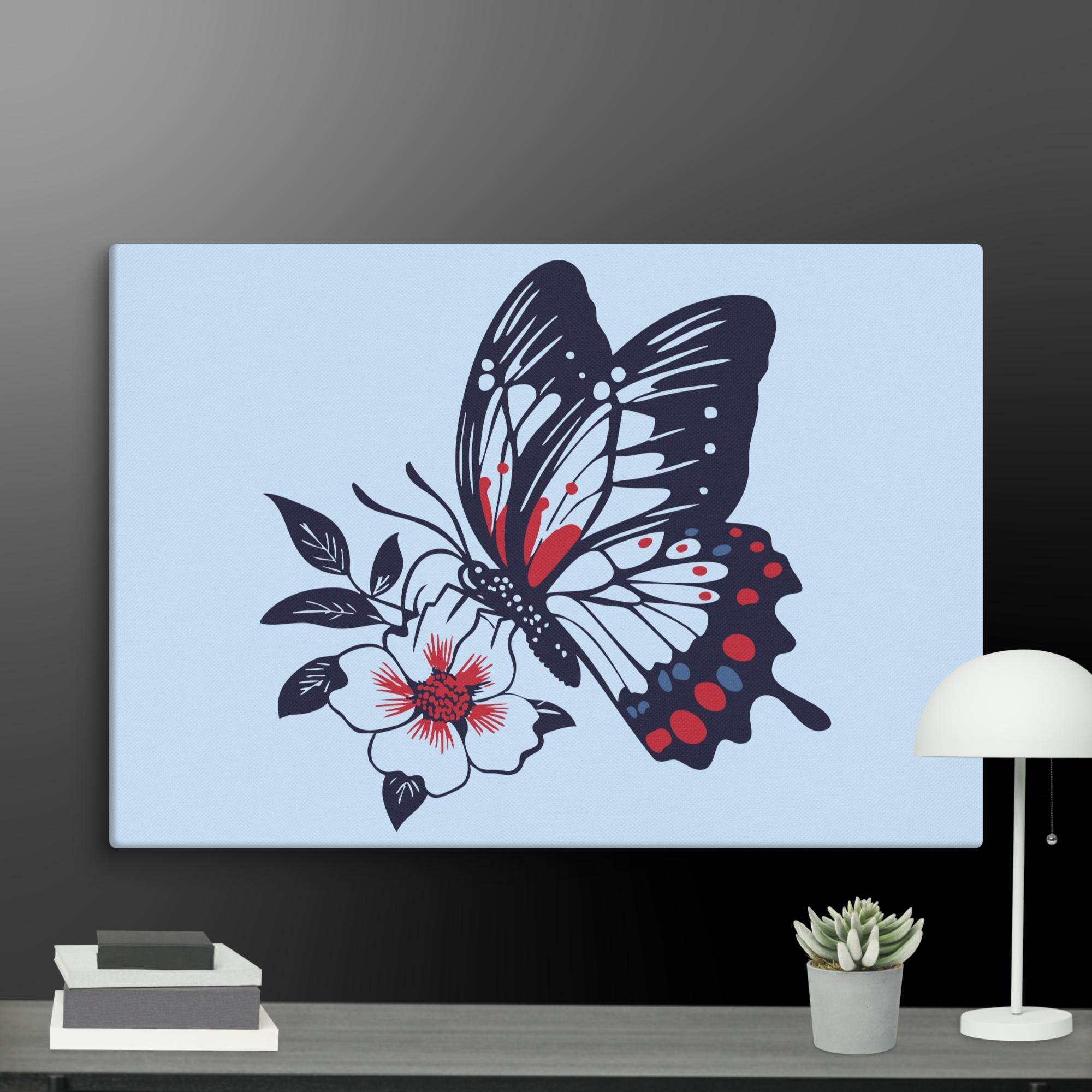 Elegant Butterfly Wall Art Canvas - STYLISHOUR