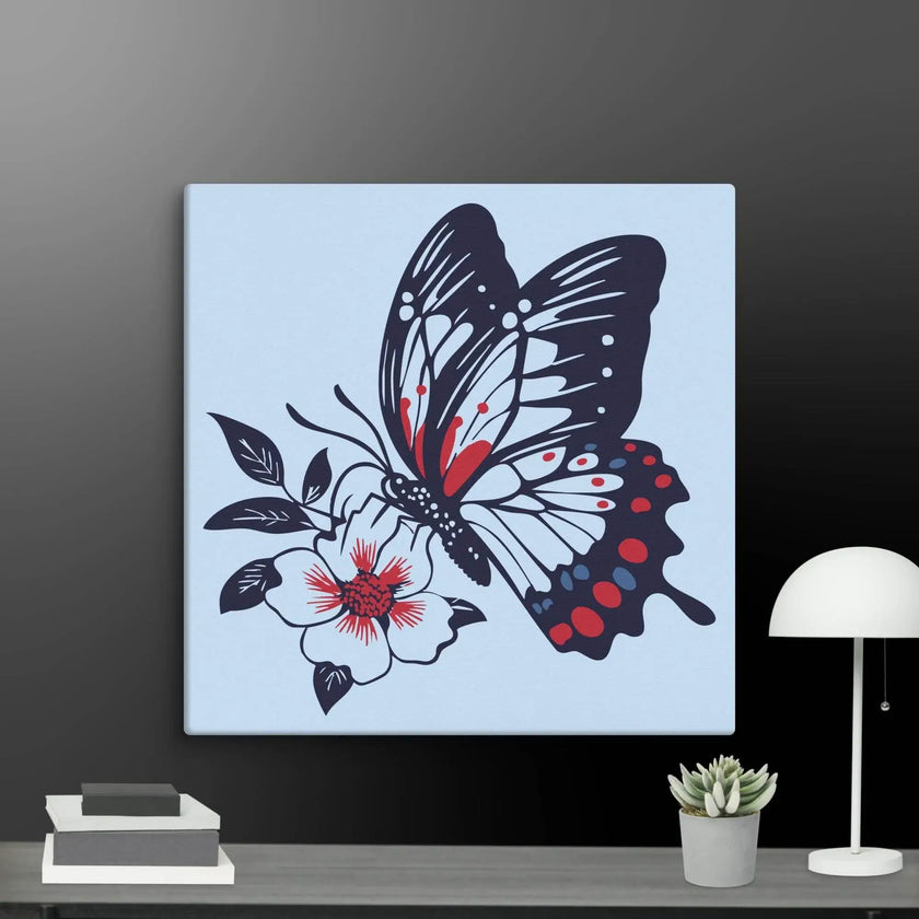 Elegant Butterfly Wall Art Canvas - STYLISHOUR