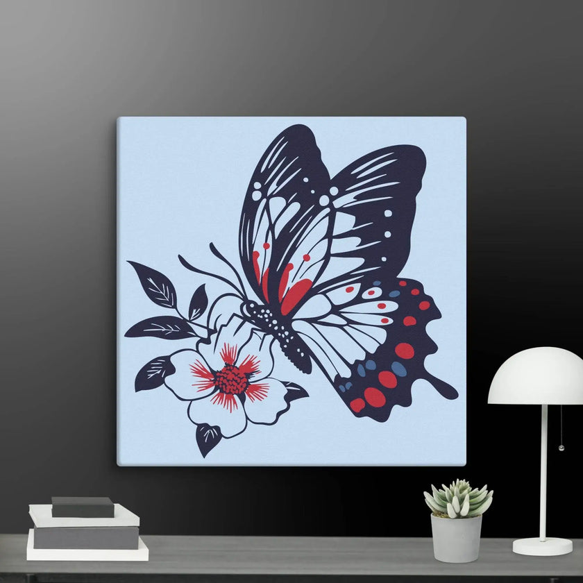 Elegant Butterfly Wall Art Canvas - STYLISHOUR