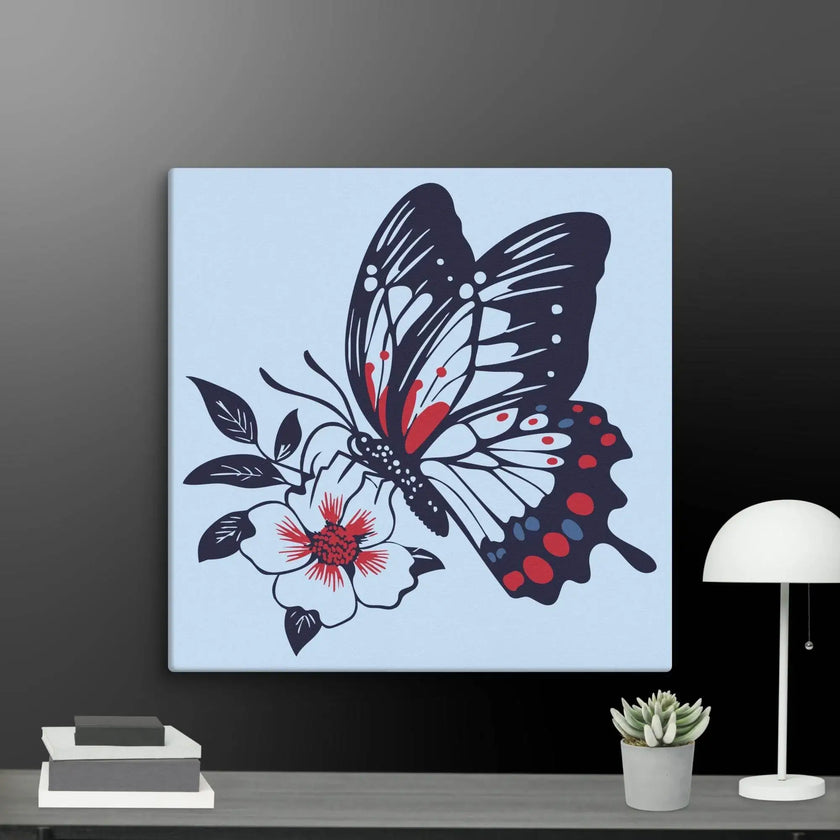 Elegant Butterfly Wall Art Canvas - STYLISHOUR