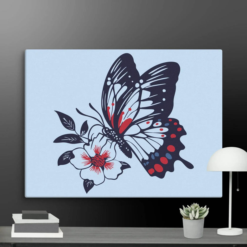 Elegant Butterfly Wall Art Canvas - STYLISHOUR