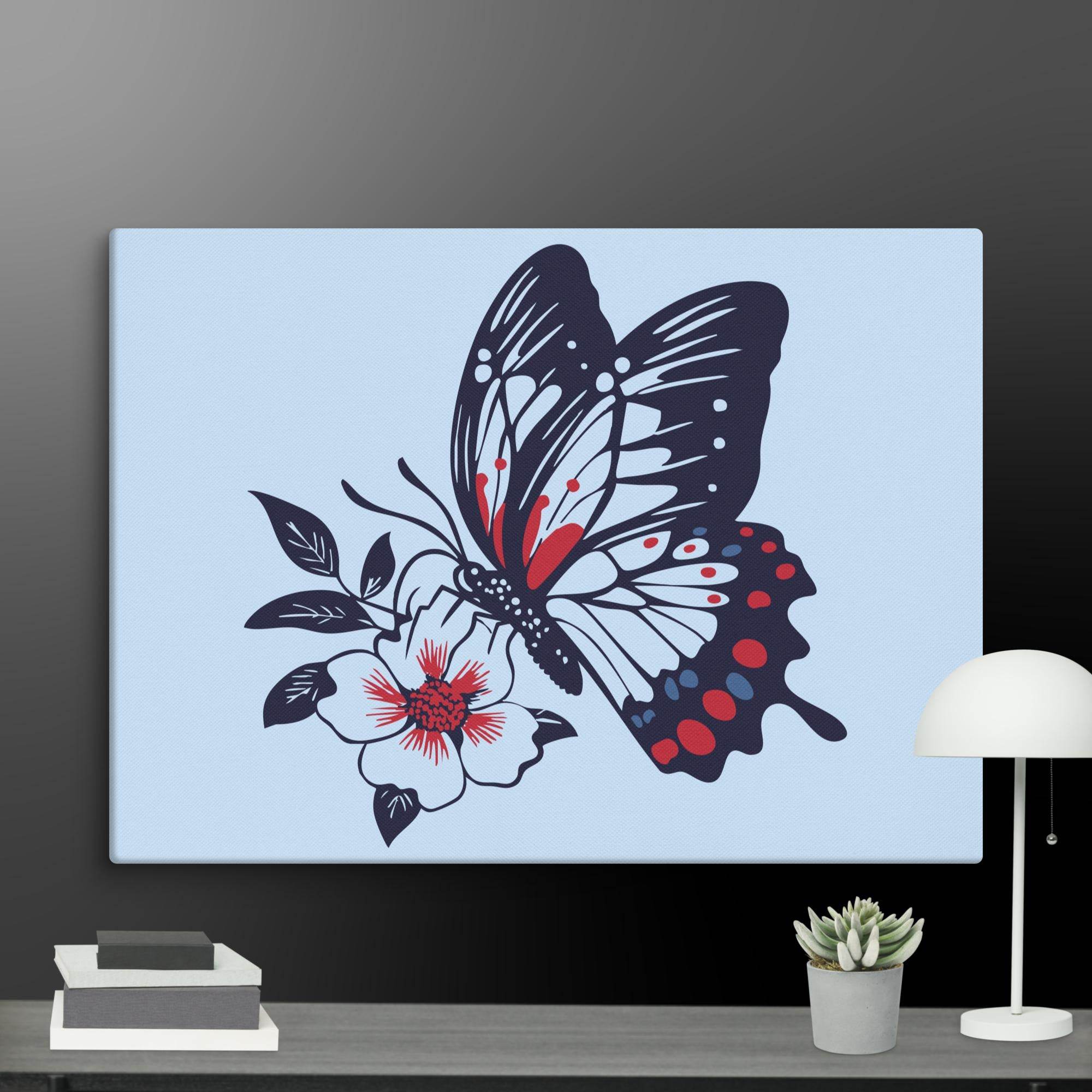 Elegant Butterfly Wall Art Canvas - STYLISHOUR