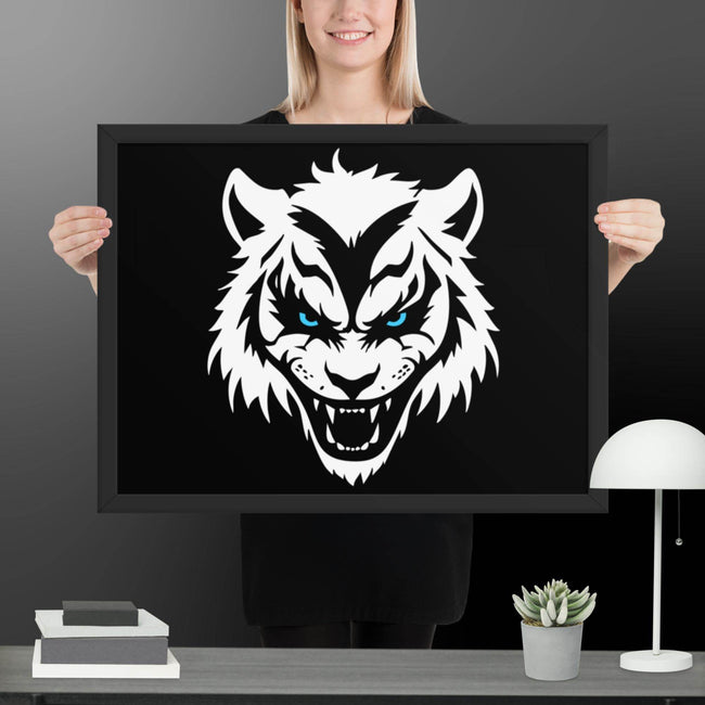 Fusion of Chaos and Power Framed poster - STYLISHOUR
