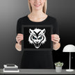 Fusion of Chaos and Power Framed poster - STYLISHOUR