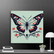 Floral Butterfly Wall Art Canvas - STYLISHOUR