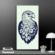 Floral Eagle Wall Decor Canvas - STYLISHOUR