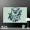Floral Hawk Wall Art Canvas - STYLISHOUR