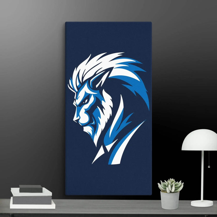 Gentle Man Lion Wall Art Canvas - STYLISHOUR