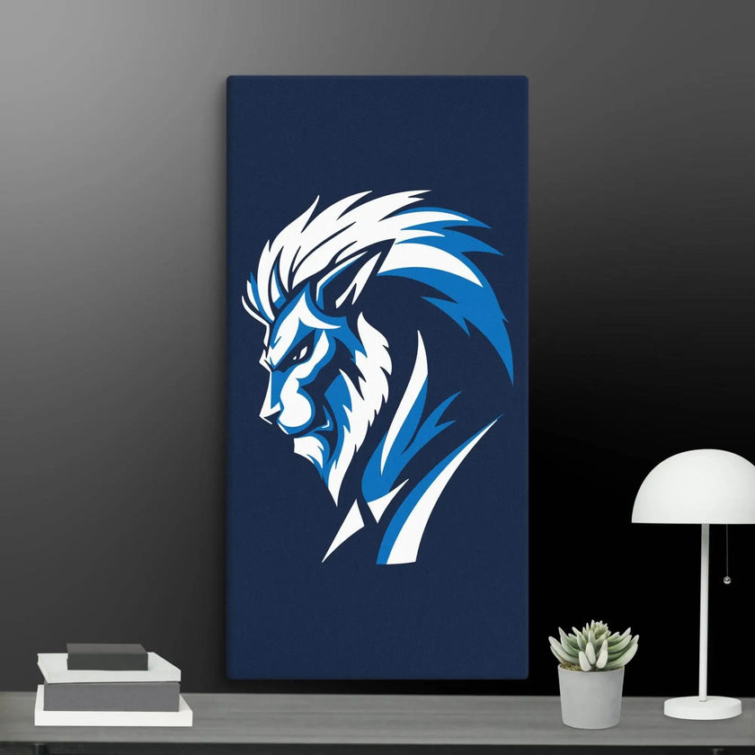 Gentle Man Lion Wall Art Canvas - STYLISHOUR