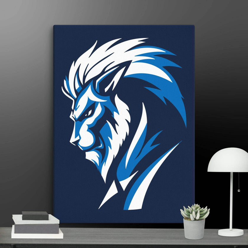 Gentle Man Lion Wall Art Canvas - STYLISHOUR