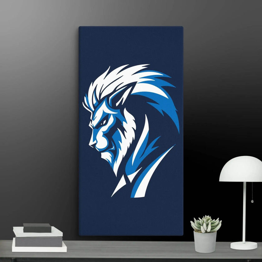 Gentle Man Lion Wall Art Canvas - STYLISHOUR