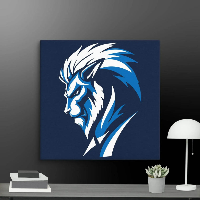 Gentle Man Lion Wall Art Canvas - STYLISHOUR