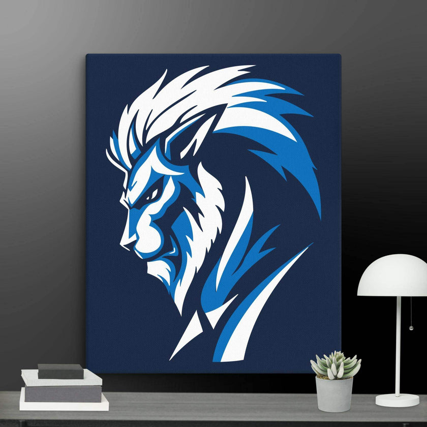 Gentle Man Lion Wall Art Canvas - STYLISHOUR