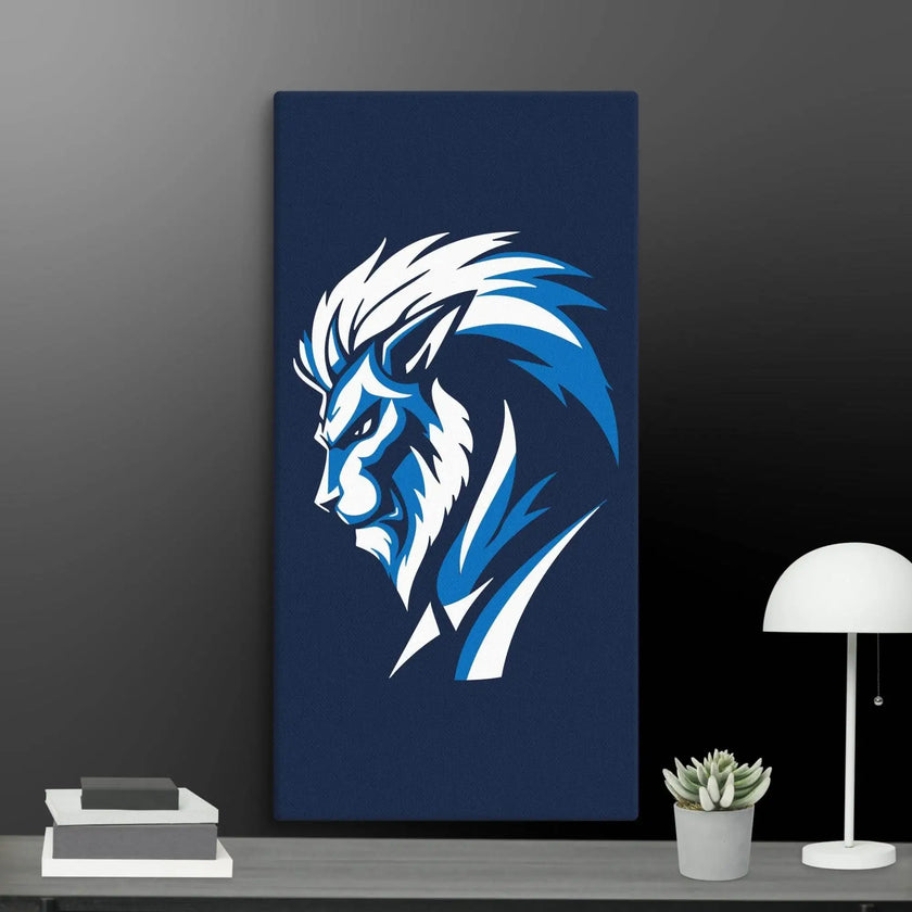 Gentle Man Lion Wall Art Canvas - STYLISHOUR