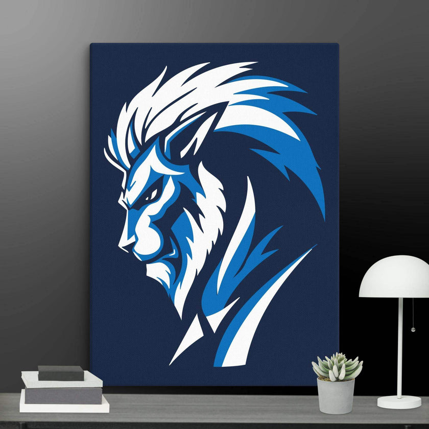 Gentle Man Lion Wall Art Canvas - STYLISHOUR