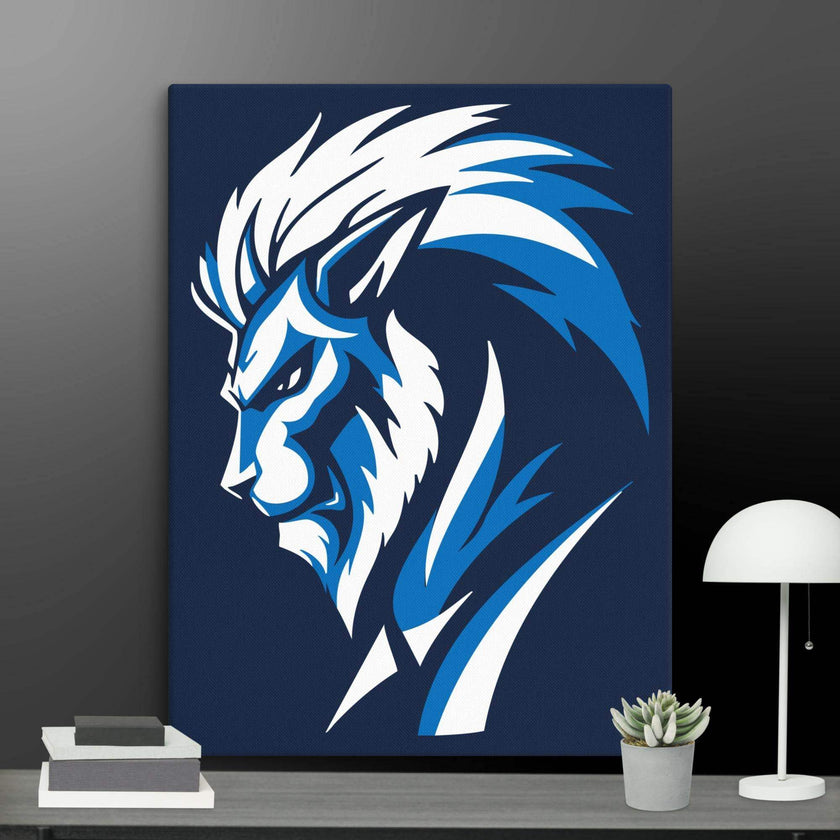 Gentle Man Lion Wall Art Canvas - STYLISHOUR