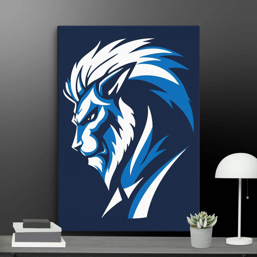 Gentle Man Lion Wall Art Canvas - STYLISHOUR