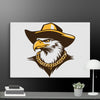 Golden Eagle Boss Wall Art Canvas - STYLISHOUR